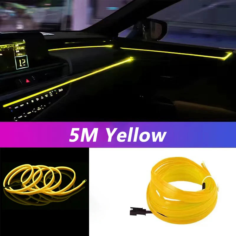 Smart RGB Car Interior LED Light Kit