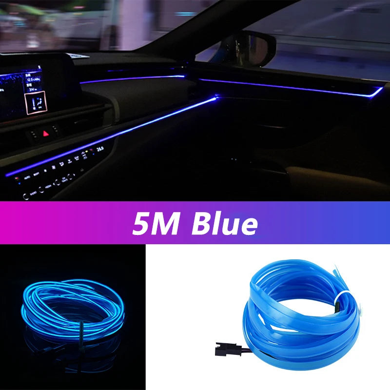 Smart RGB Car Interior LED Light Kit