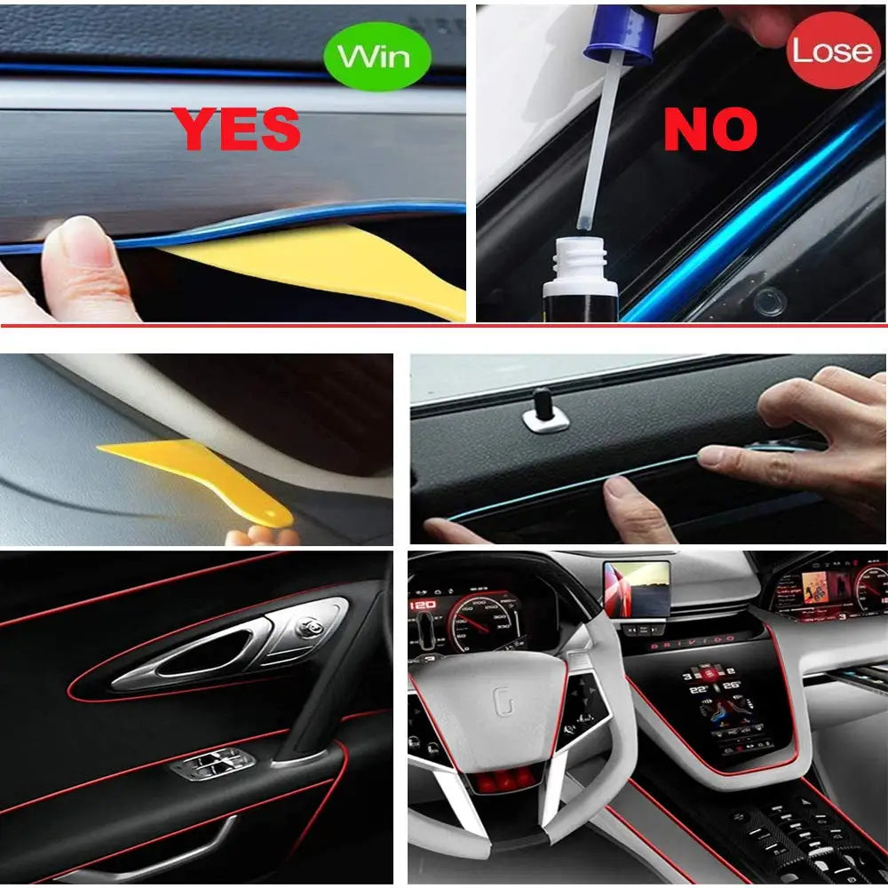 Smart RGB Car Interior LED Light Kit