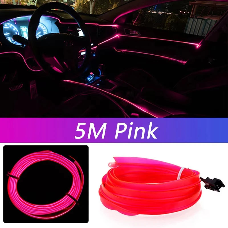 Smart RGB Car Interior LED Light Kit