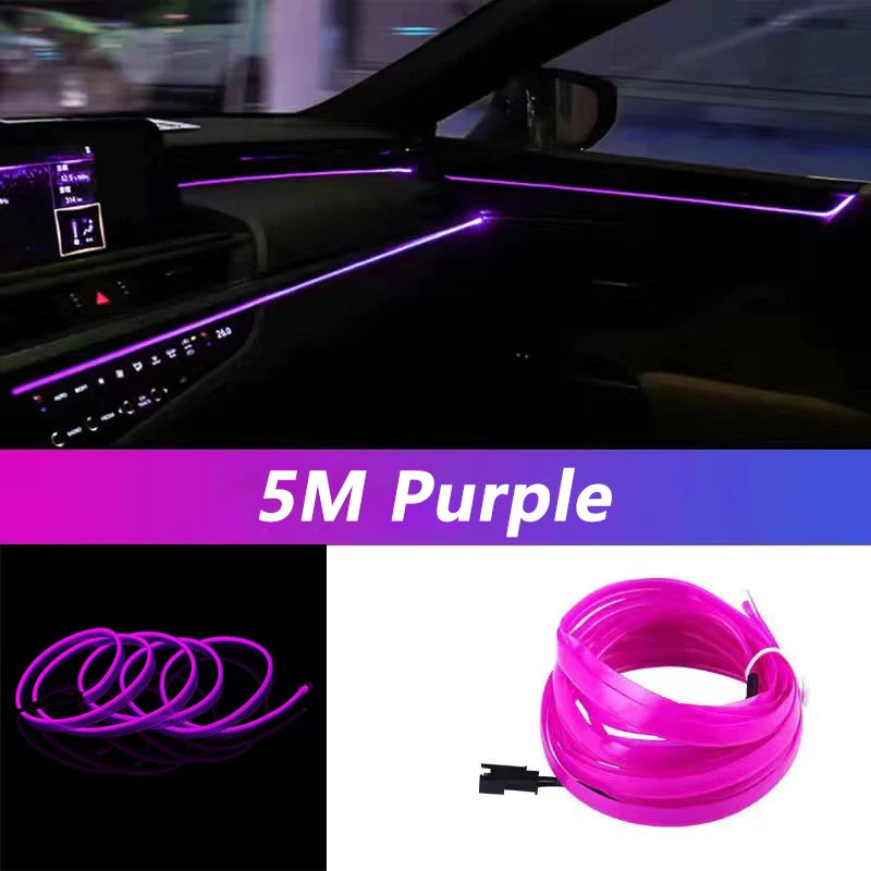 Smart RGB Car Interior LED Light Kit